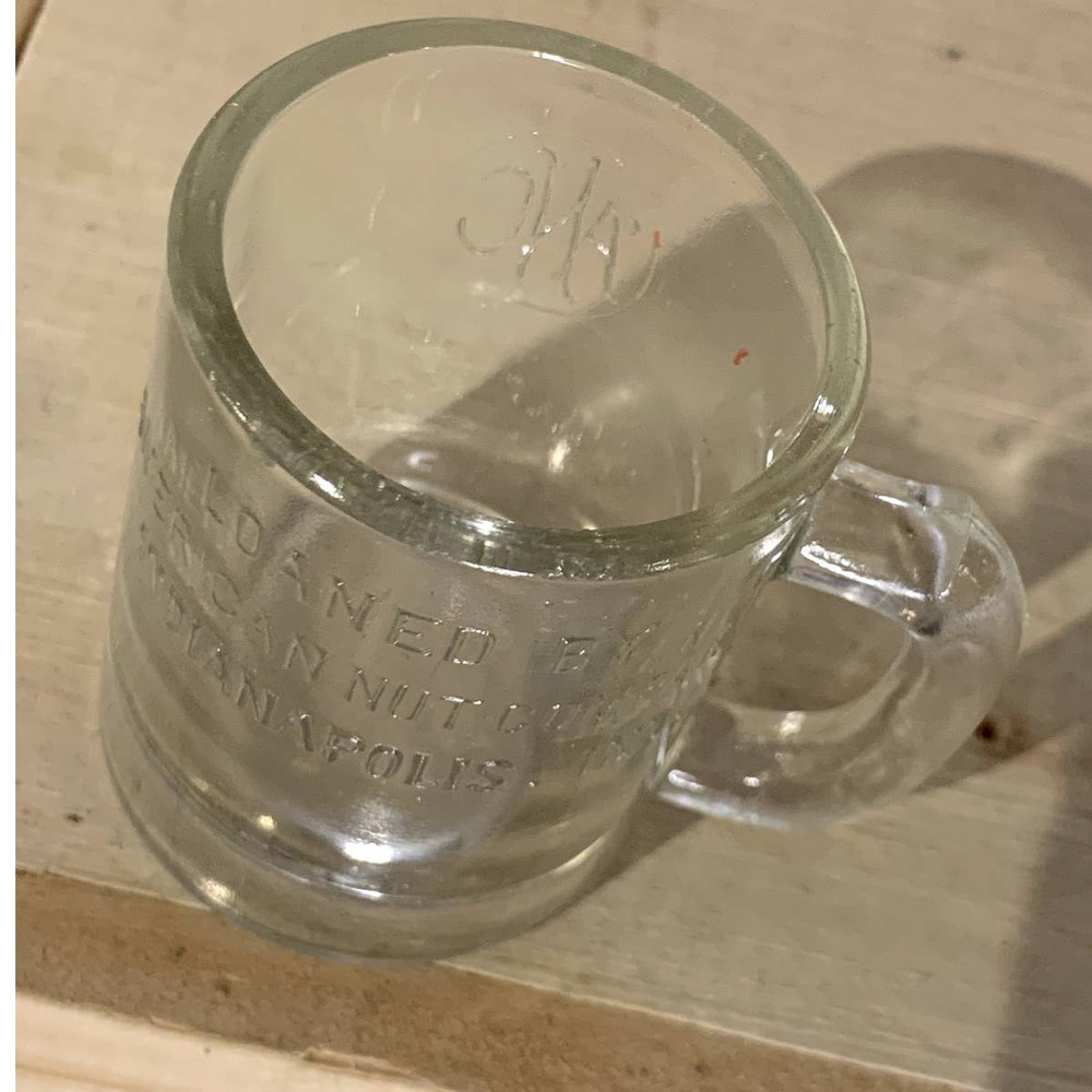 VTG Antique Peanut Measure from American Nut Company Mini Mug Scoop